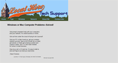 Desktop Screenshot of localherotechsupport.com